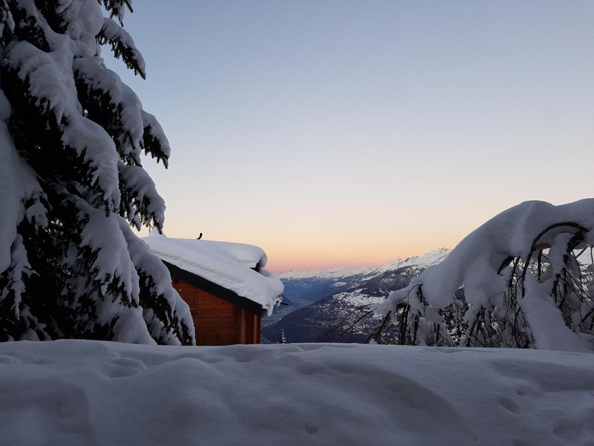 Chalet Bietschhorn Rosswald Termen Exterior photo
