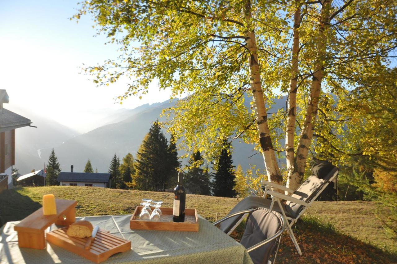 Chalet Bietschhorn Rosswald Termen Exterior photo