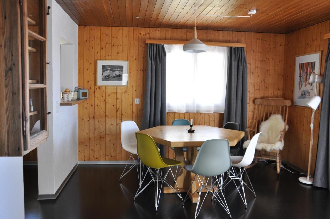Chalet Bietschhorn Rosswald Termen Exterior photo